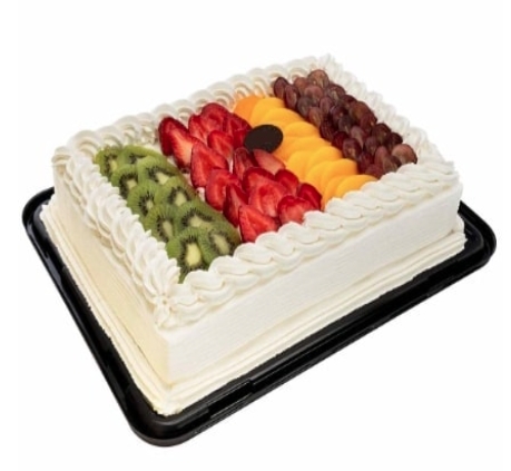 100 Kişilik Karışık Meyveli Pasta Sipariş