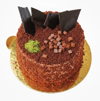 6-9 Kişilik Yoğun Çikolatalı Özel Seri Pastası
