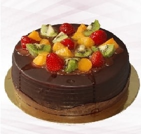 6-9 Kişilik Zengin Tatlı Karışık Meyveli Çikolatalı Bayram