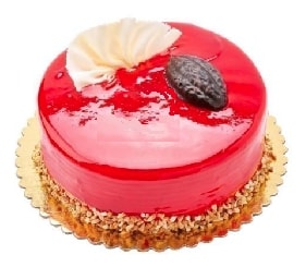 Kutlamalara Özel Frambuazlı Pasta 2-3 Kişilik Boyut