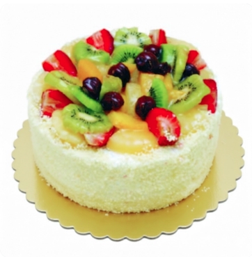 Şık ve Lezzetli 6-9 Kişilik Karışık Meyveli Bayram Pastası